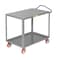 Little Giant Ergonomic Shelf Truck, 24" x 48" Shelf, 1200 lbs. Cap, Retaining Lips ENLGL2448BRK - alternate 3